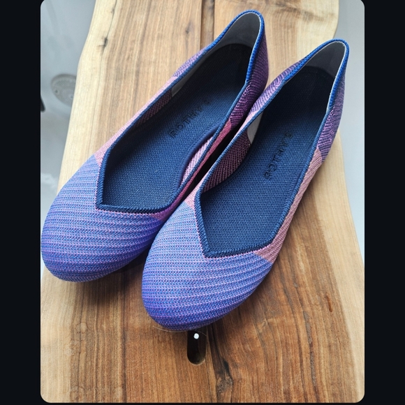 Rothy's flats/Size 7/Metallic Lilac - Picture 1 of 3